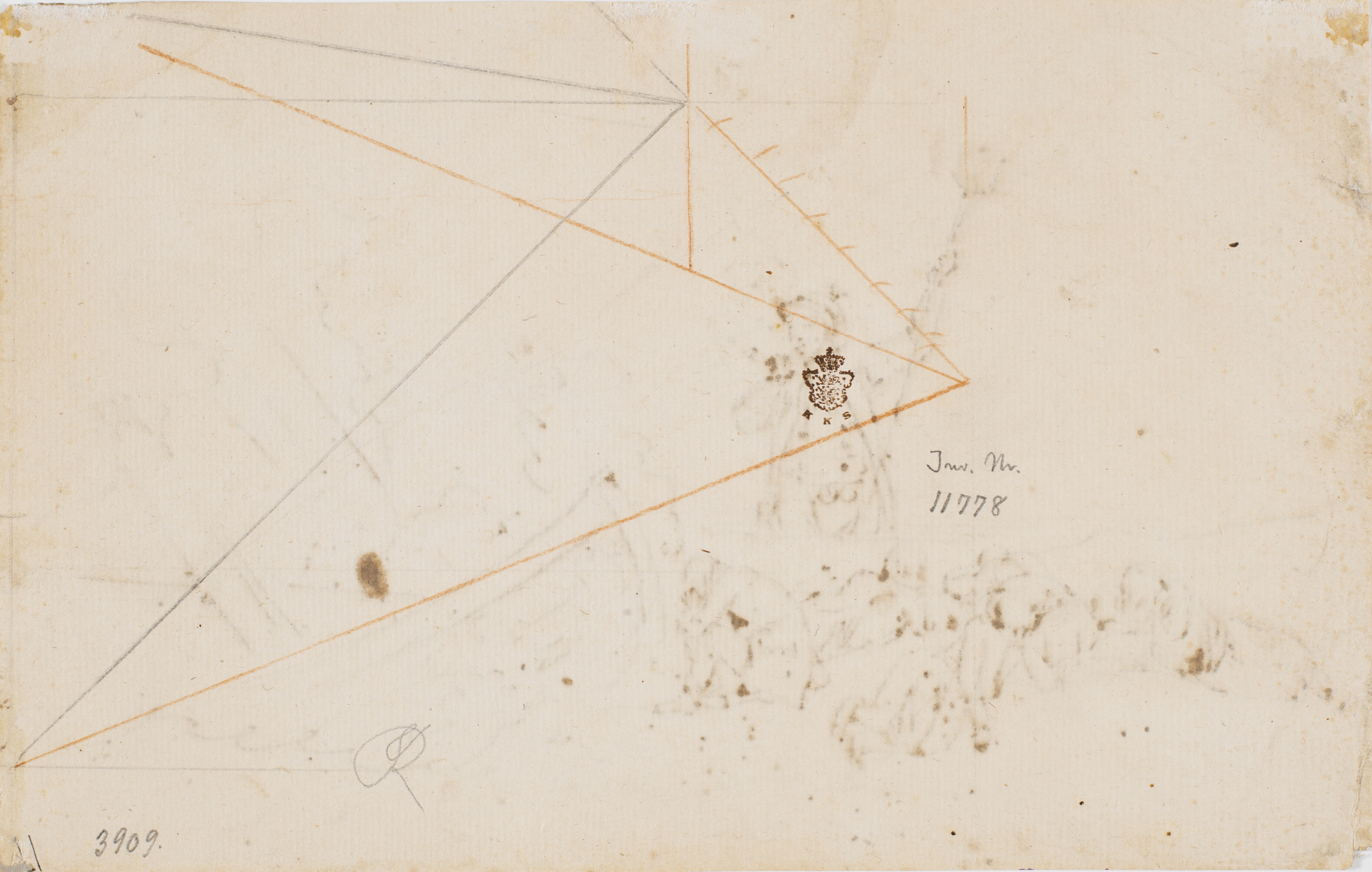 Fragment af liniær skitse